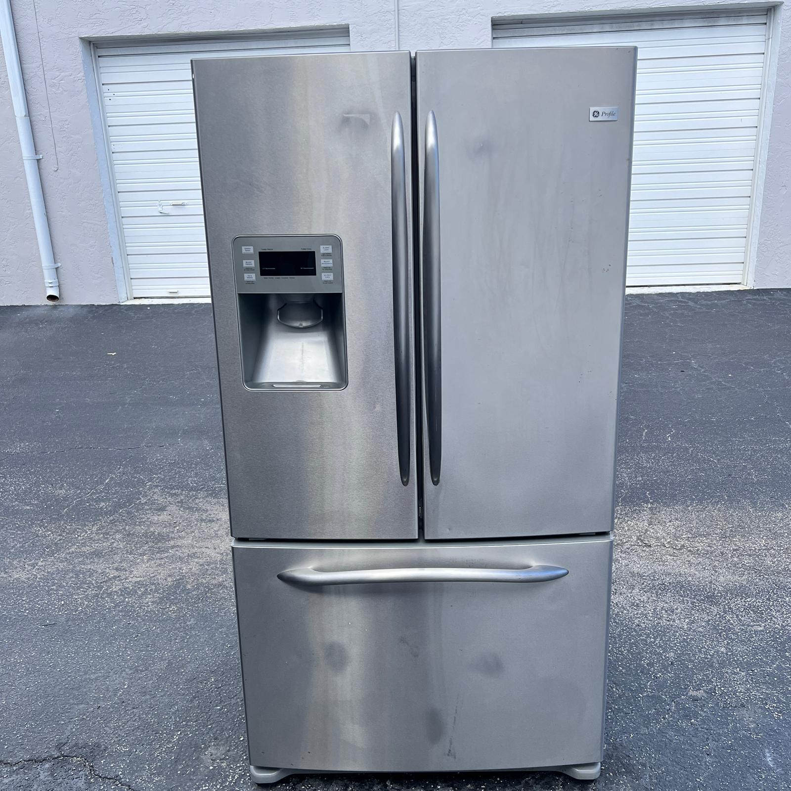 GE Profile French Door Stainless Steel Refrigerator GE Profile French Door Stainless Steel Refrigerator